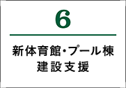 6.新体育館・プール棟(仮称)建設支援