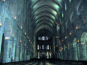 ノートル＝ダム大聖堂の内部