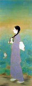 鏑木清方 朝涼 1925
