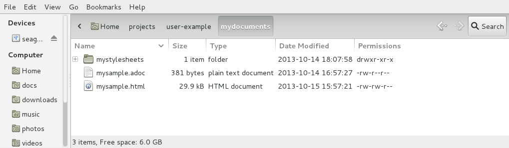 mysample stylesdir dir