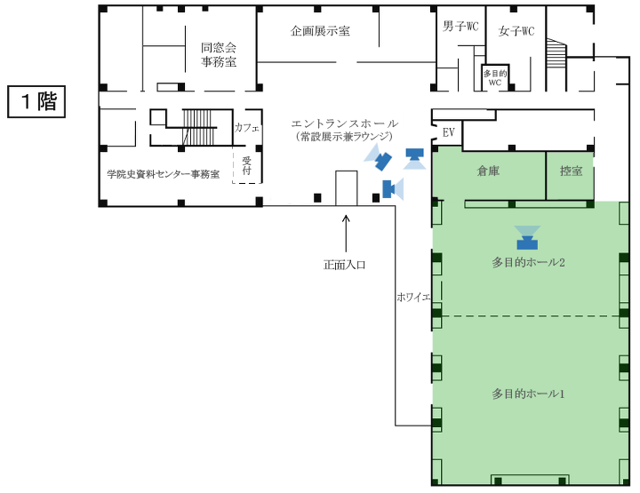 館内マップ1F