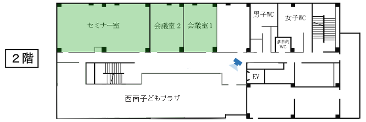 館内マップ2F