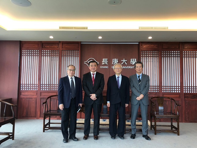 商学部と長庚大学の協力強化：学術・国際交流の新たな一歩