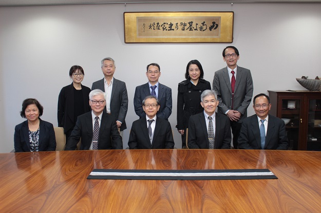 台湾の東呉大学（国際交流協定校）から教育国際化調査チームを迎えて情報交換会を開催しました