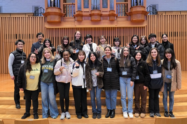 西南学院大学×ベイラー大学 交流ボランティアを実施しています