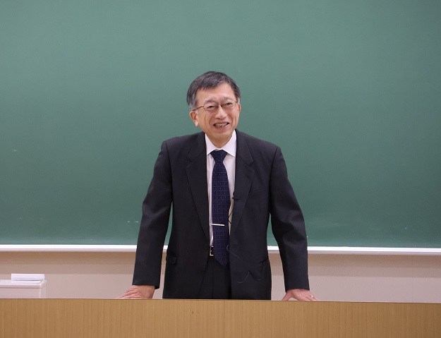 横田守弘教授（法学部）が最終講義を行いました