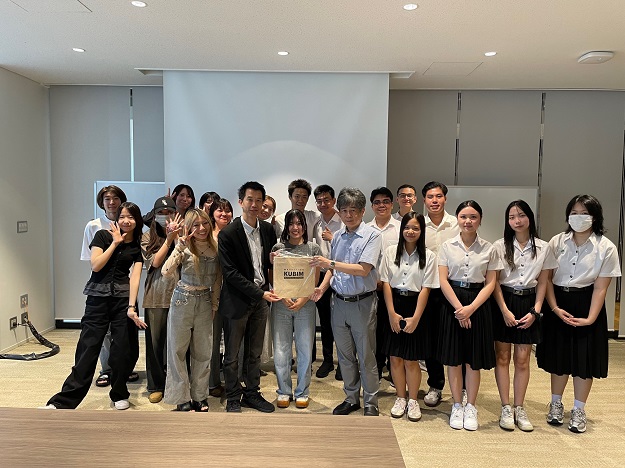【経済学部東ゼミ】タイ王国・カセサート大学からの訪日団を受け入れ