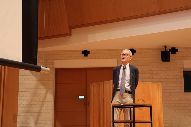 【商学部】西南学院大学商学部創設70周年記念事業の一環として日本経営学会第99回大会を共催し、その中で商学部創設70周年記念特別講演を開催しました