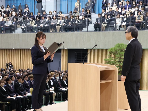 2025年度入学式を挙行しました