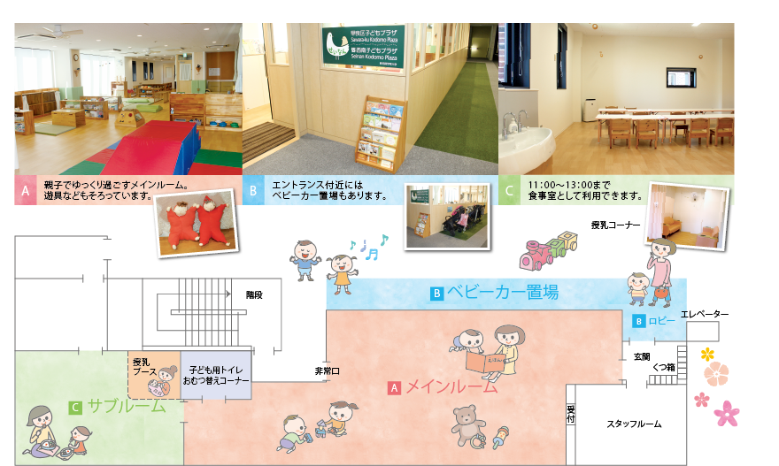 フロアマップ：図