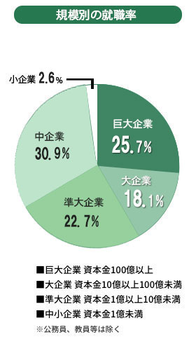 規模別 資本金による区分
